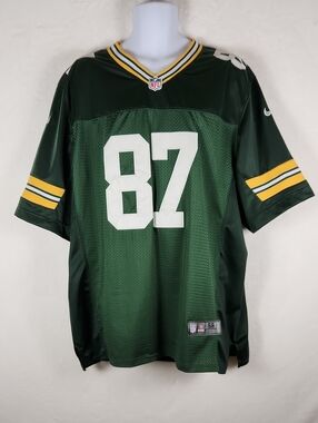 Packers #87 Jordy Nelson Nike Classic On Field Player Jersey Size  56 / 3XL